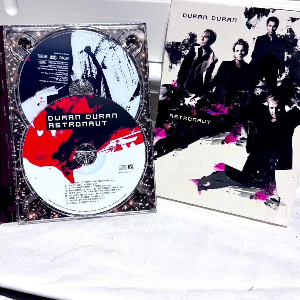 🎶✨ Duran Duran – Live from the Astronaut Tour (2004) | 2-Disc DVD + CD Set ✨🎶